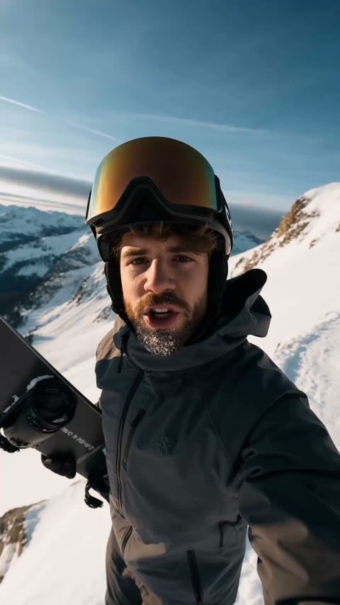 A frame from one of Tim's reels